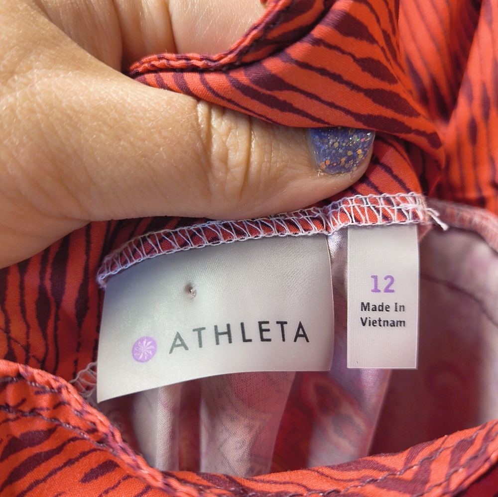 Athleta Pack Everywhere Multicolored Patterned Dr… - image 4